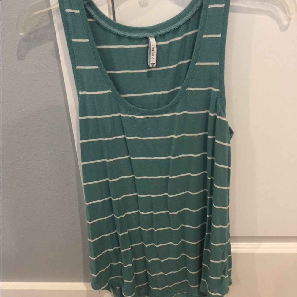 Stripped tank